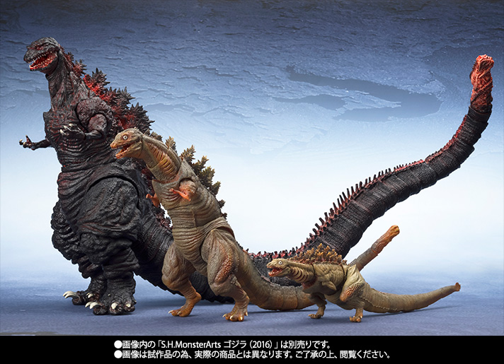 S.H.MonsterArts ゴジラ（2016） 第2形態＆第3形態セット | 魂ウェブ