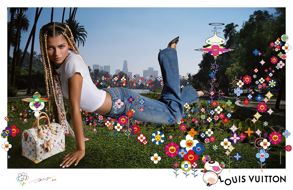 Zendaya And Louis Vuitton Bring Murakami Magic Into 2025 | The