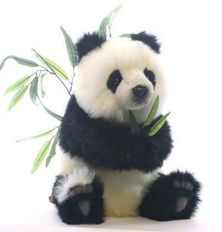 中国土産】リアルパンダ ぬいぐるみ タグ付き リアル パンダ こども