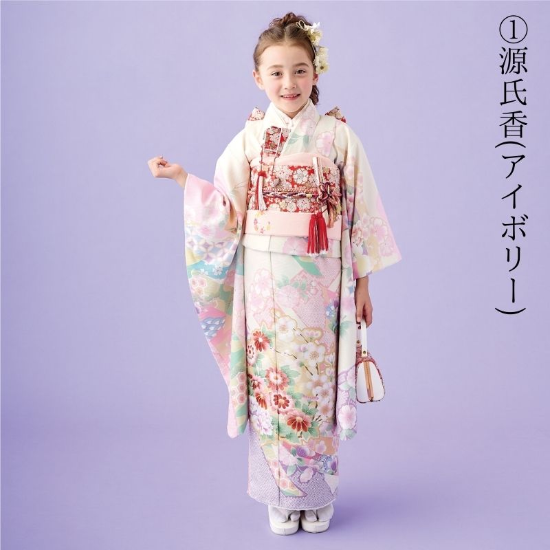 楽天市場】【アフターSALE】七五三 着物 7歳 女の子 着物セット (全9色
