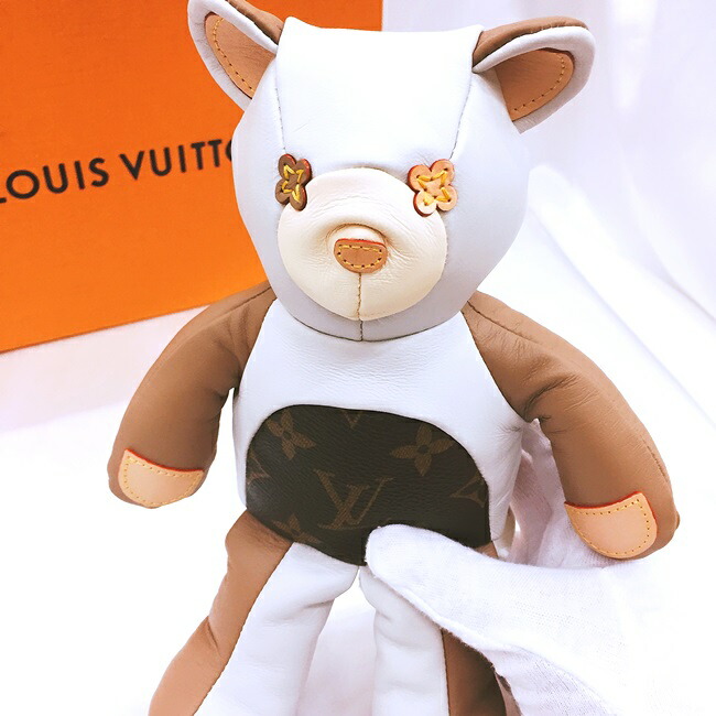 楽天市場】LOUIS VUITTON ルイヴィトン 限定テディベア GI0142