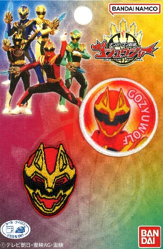 楽天市場】キャラクター 刺しゅう ワッペン ナンバーワン戦隊 ゴジュウ