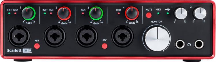 Focusrite Scarlett 18i8 2nd Gen USB Audio