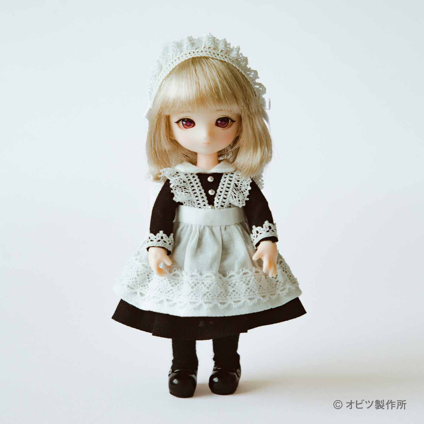 クラシカルな甘さでおもてなし 11cmドール〈オビツ11〉用メイドドレス