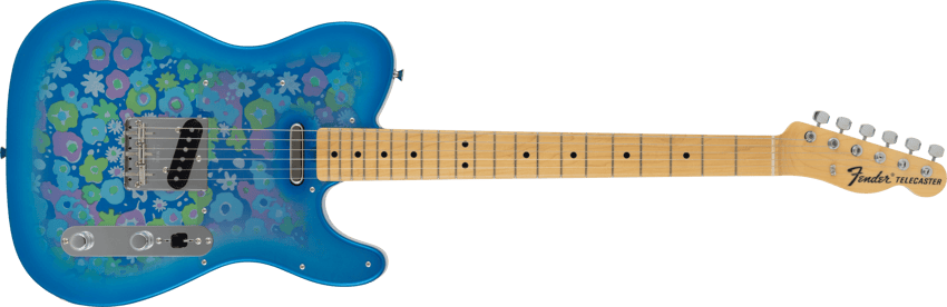 Made in Japan Limited Telecaster® Blue Flower – Fender