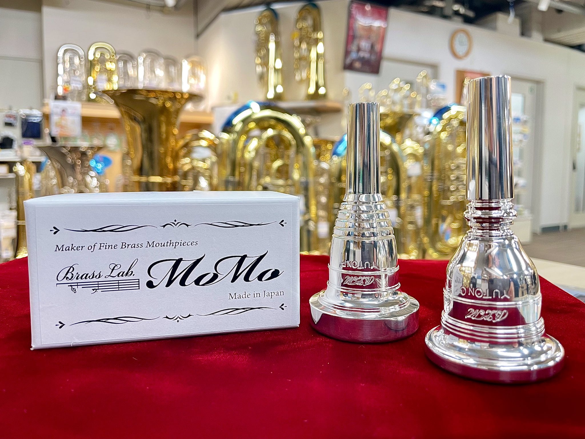 Brass Lab.MOMO チューバ 用マウスピース 新入荷情報!! - 管楽器専門店