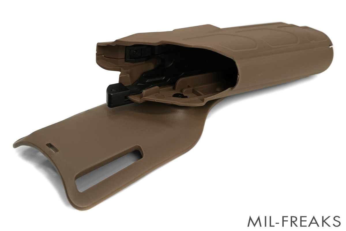 TMC Safarilandタイプ 7378 7TS ALS ホルスター Glock 17/19 + ライト