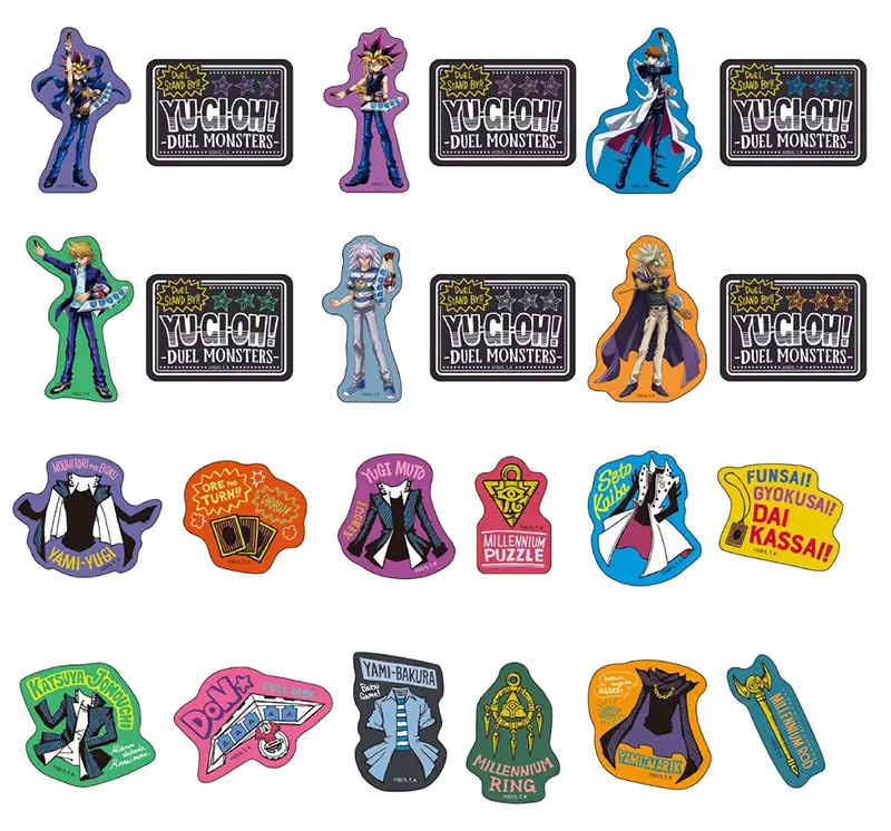 遊戯王】トレーディングステッカー「遊☆戯☆王デュエルモンスターズ