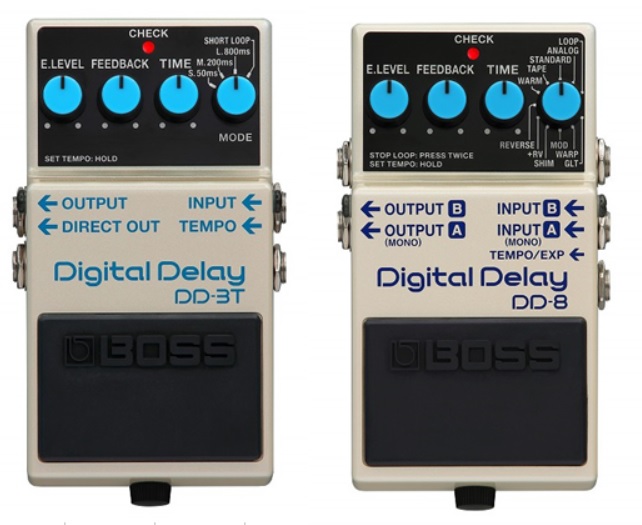 ディレイ】-BOSS-世界中のギタリストから支持されている”DD-3”が”DD-3T