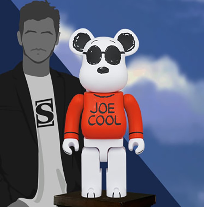 Be@rbrick Joe Cool 1000% Collectible Figure by Medicom Toy