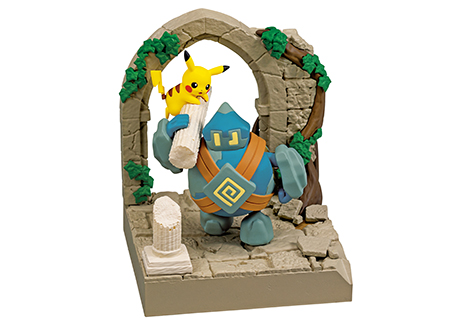 ポケモンジオラマコレクション 古城の遺跡：商品案内 | 株式会社リーメント