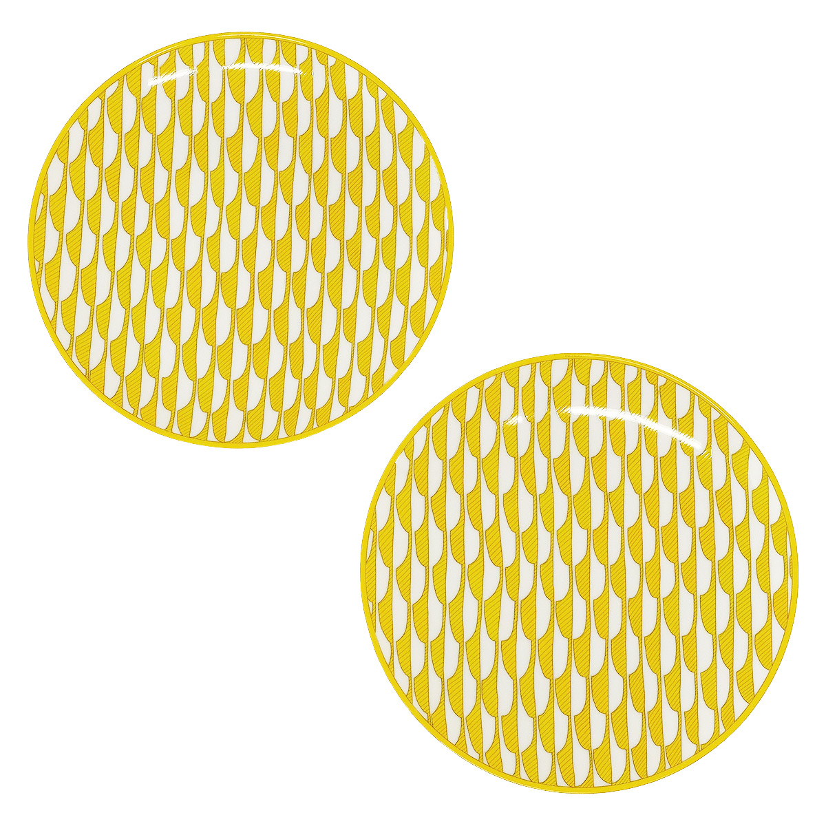 HERMES エルメス 食器 ソレイユ ドゥ エルメス デザートプレート 2枚