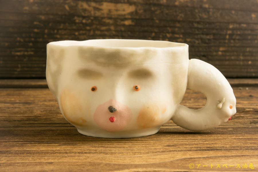 増田光「犬マグ」 －作家もの陶器・うつわ・アートの通信販売油亀のweb通販