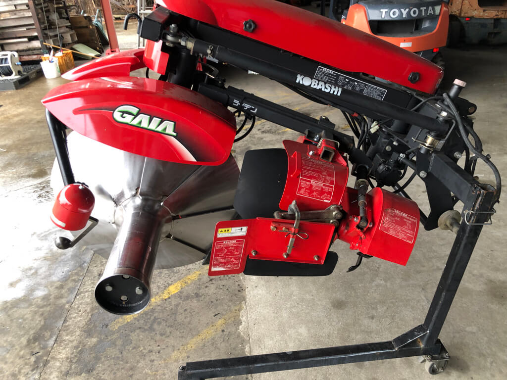 コバシ畦塗機ガイアXR750F ⚙ 中古農機具専門店 - (株) あんてい