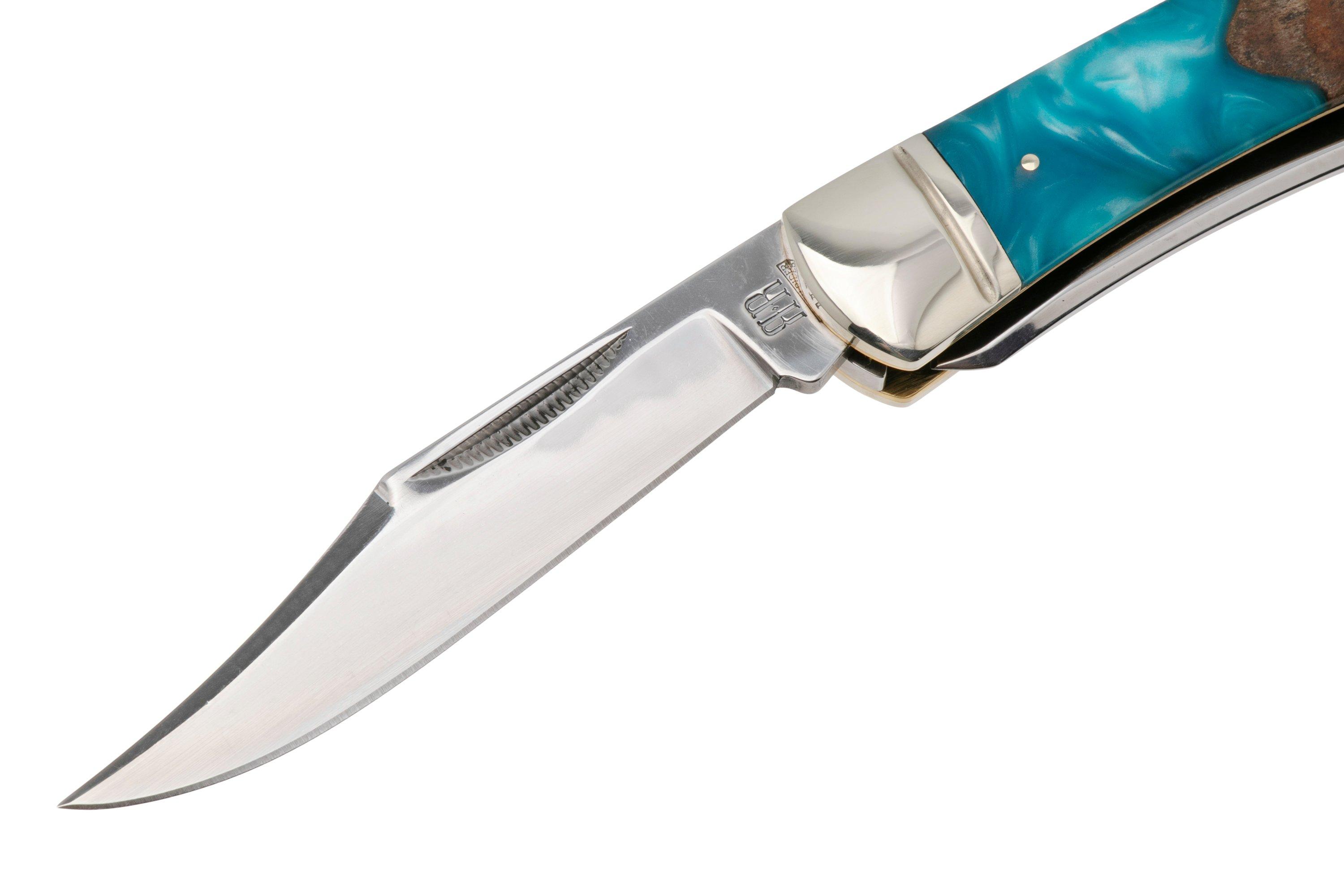 Rough Ryder Large Moose RR2652, Satin 440, Pandora Swirl Wood