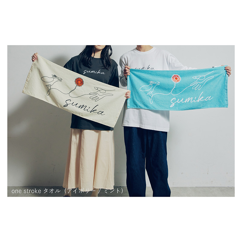 sumika / one strokeタオル - sumikaオフィシャルグッズ特設サイト