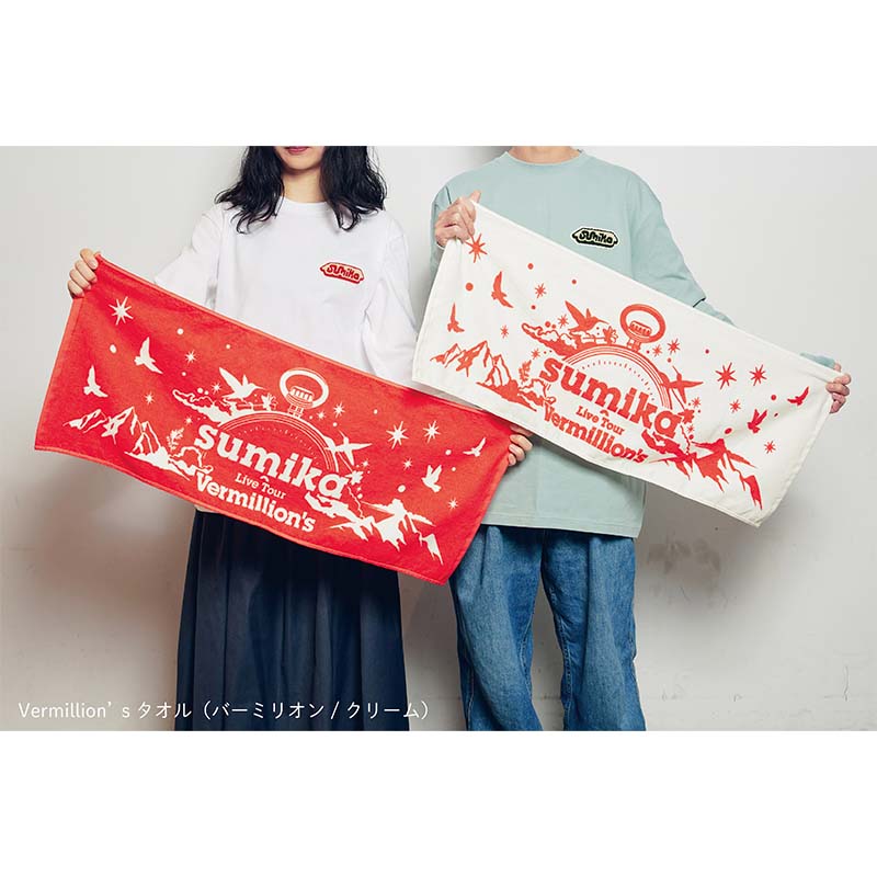 sumika / Vermillion's タオル - sumikaオフィシャルグッズ特設サイト