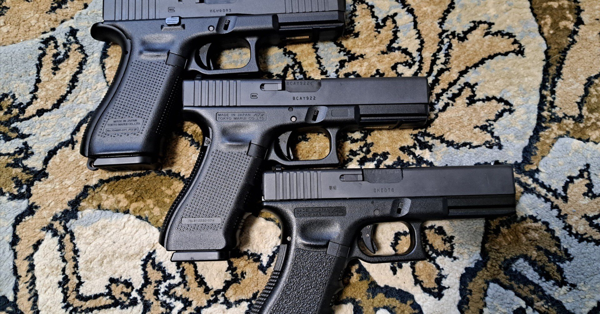 東京マルイ Glock17 Gen3 4 5 3種｜郭公