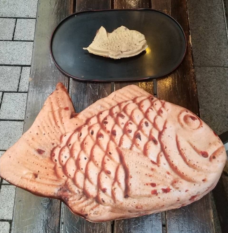 リアルたいやきクッション | たいやき ともえ庵のネット通販 BASE店