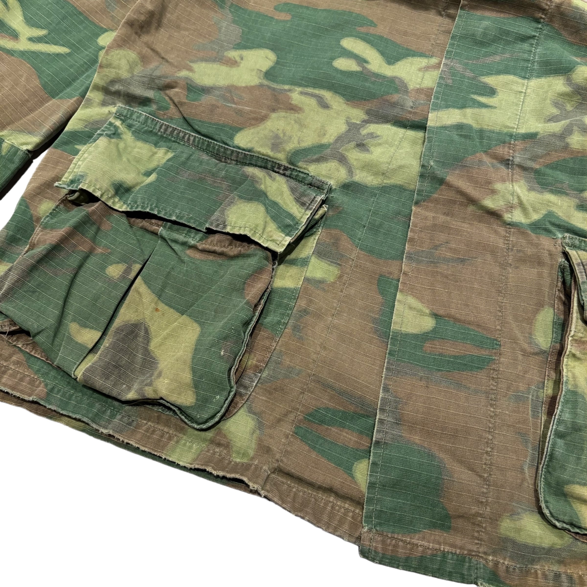 60's US Army ERDL Jungle Fatigue Jacket Green Leaf / アメリカ軍
