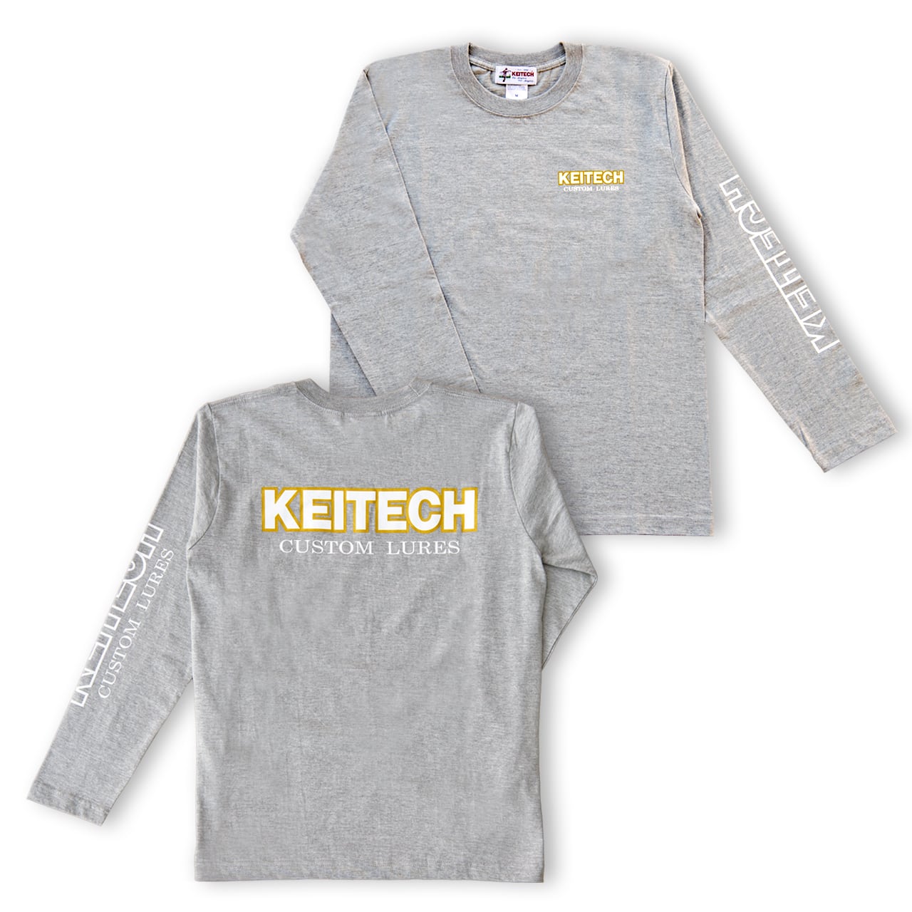 KT0224 ロングスリーブTシャツ/ミックスグレー | KEITECH Inc.