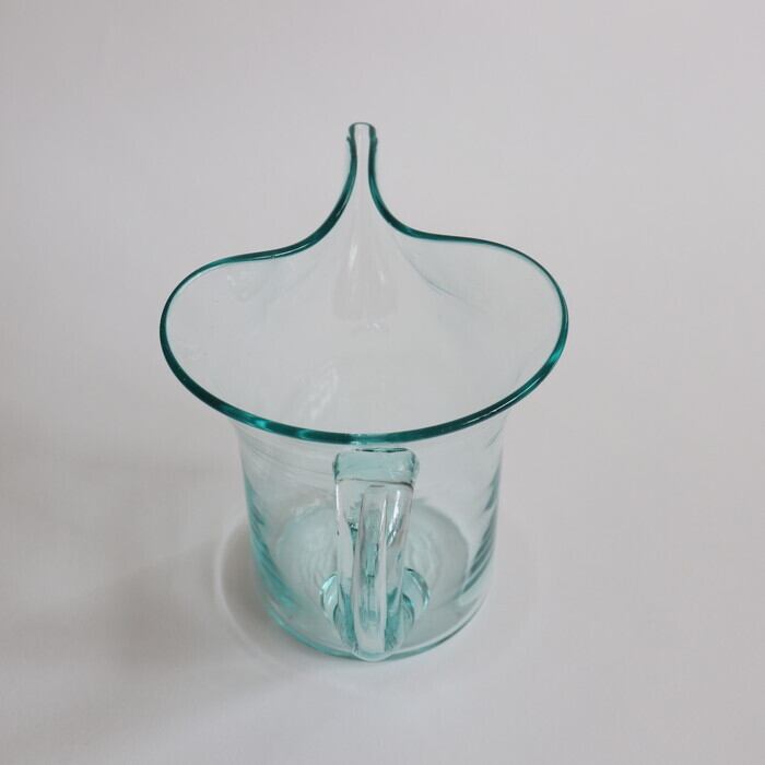 琉球ガラス 奥原硝子製造所 ペリカンピッチャー Ryukyu glass #283
