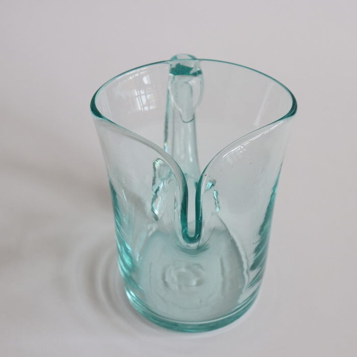 琉球ガラス 奥原硝子製造所 ペリカンピッチャー 小 Ryukyu glass #284