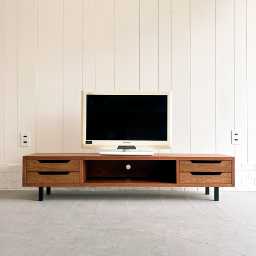 holiday's LOWTVボード 140cm テレビボード テレビ台 北欧 ミッド