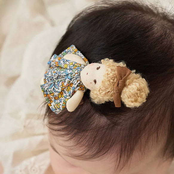 ヘアクリップ ベビーヘアクリップ キッズヘアクリップ 赤ちゃんヘア
