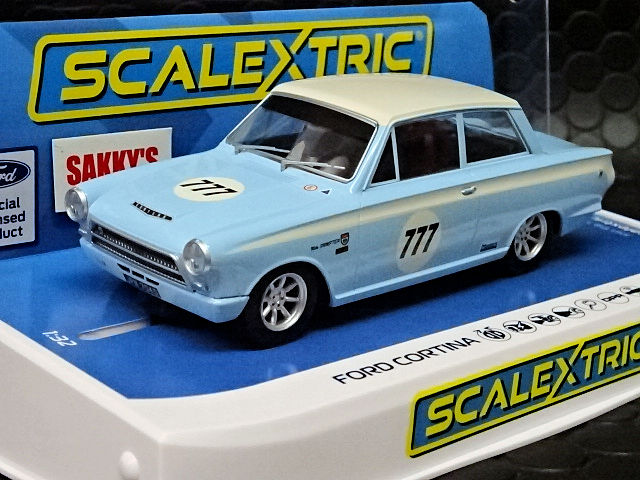 scalextric1/32 ｽﾛｯﾄｶｰ C4330◇FORD LOTUS CORTINA Jordan Racing Team