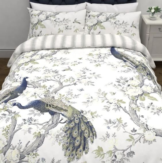 ローラアシュレイ リバーシブル布団カバー枕カバーセット ダブル