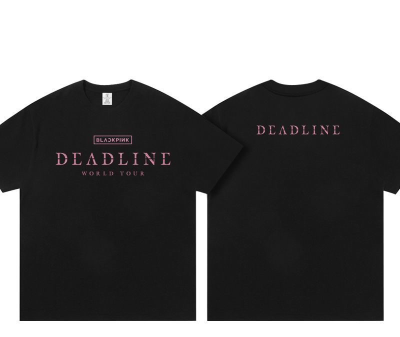BLACKPINK DEADLINE T-SHIRTS 100% COTTON – PLANET STORE