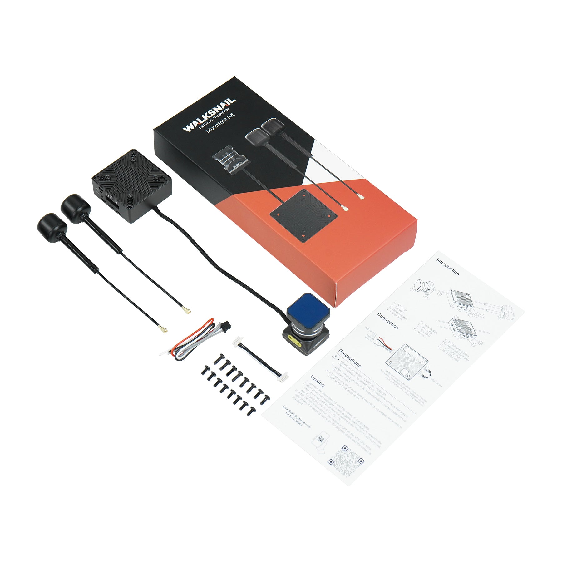 Walksnail Moonlight Kit 4K/60FPS HD FPV System — Pyrodrone