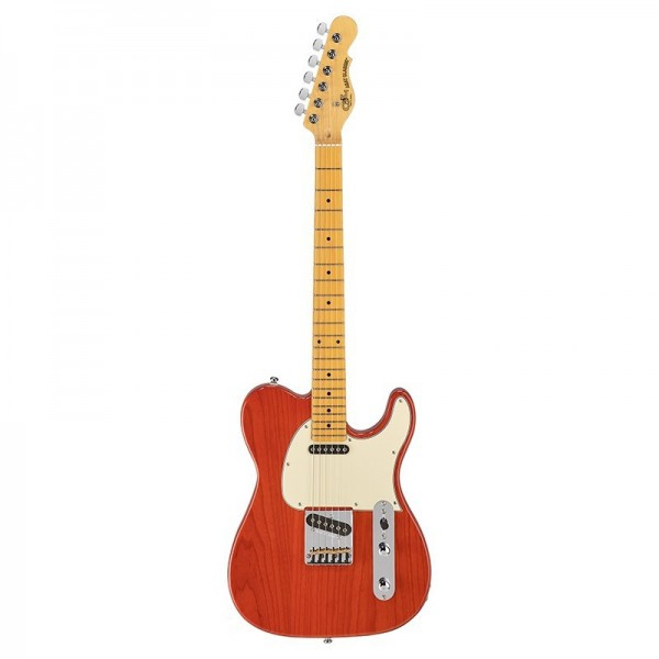 G&L ASAT Classic Electric Guitar Clear Orange - Musical Garage