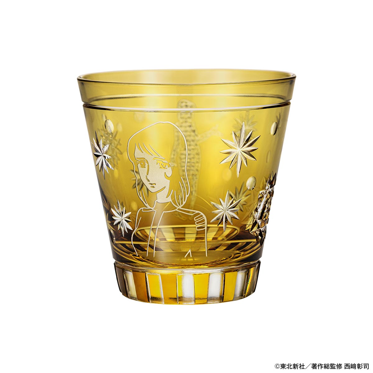 宇宙戦艦ヤマト』テレビ放送50周年記念コラボの「江戸切子グラス」が