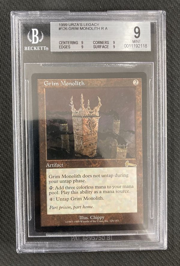 厳かなモノリス/Grim Monolith》[ULG] 茶R | 日本最大級 MTG通販サイト
