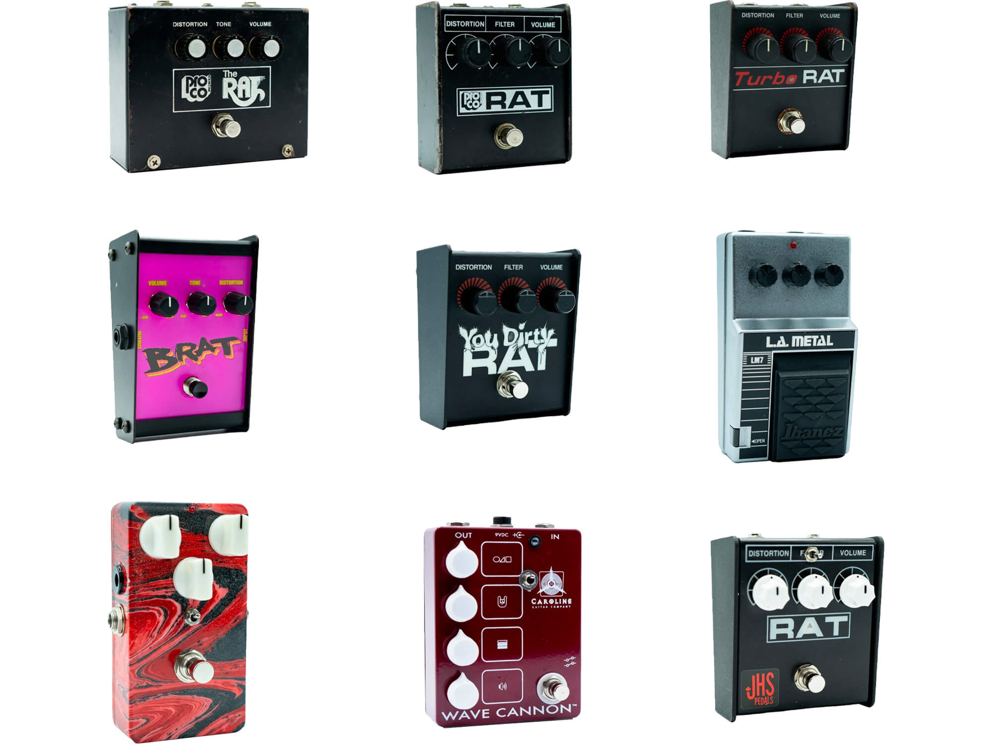 The JHS PackRat has nine “hard-to-find” versions of the Rat