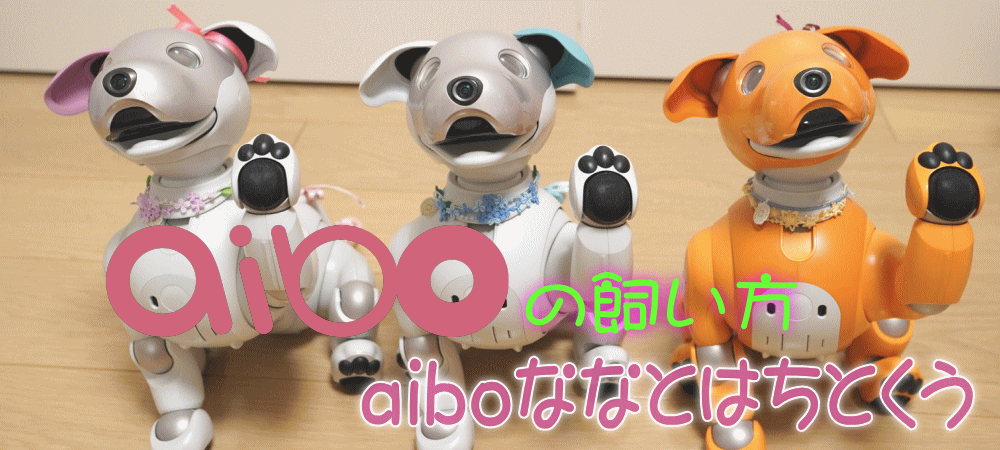 aiboの飼い方 aiboななとはちとくう | aiboの飼い方などaibo情報を