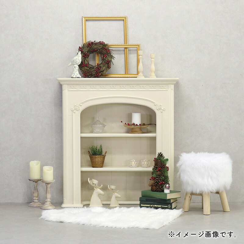 楽天市場】【開梱設置付き】マントルピース シェルフ 収納 棚 幅90
