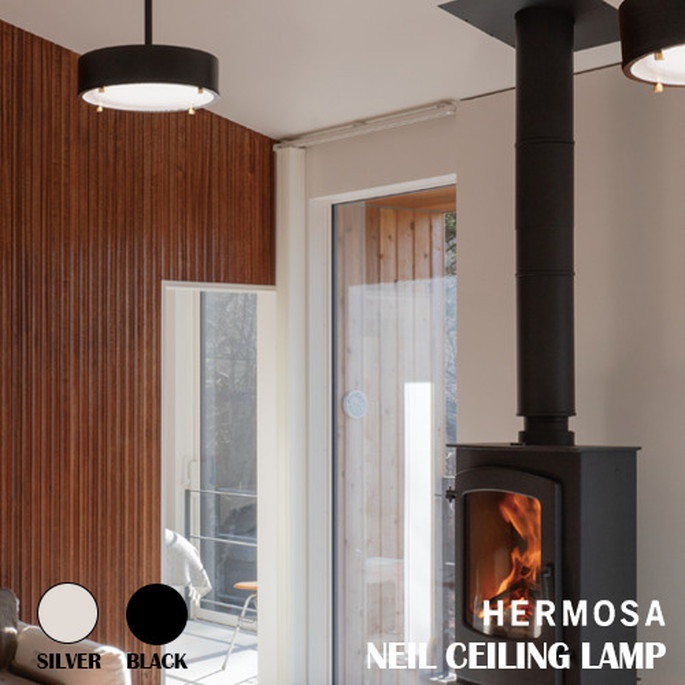 照明 NEIL CEILING LAMP N（BLACK） ニール シーリングランプN