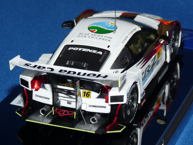 エブロ 1/43 無限 CR-Z GT SGT300 2013 チャンピオン No.16
