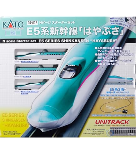 Amazon | KATO Nゲージ E5系新幹線「はやぶさ」・E6系新幹線「こまち