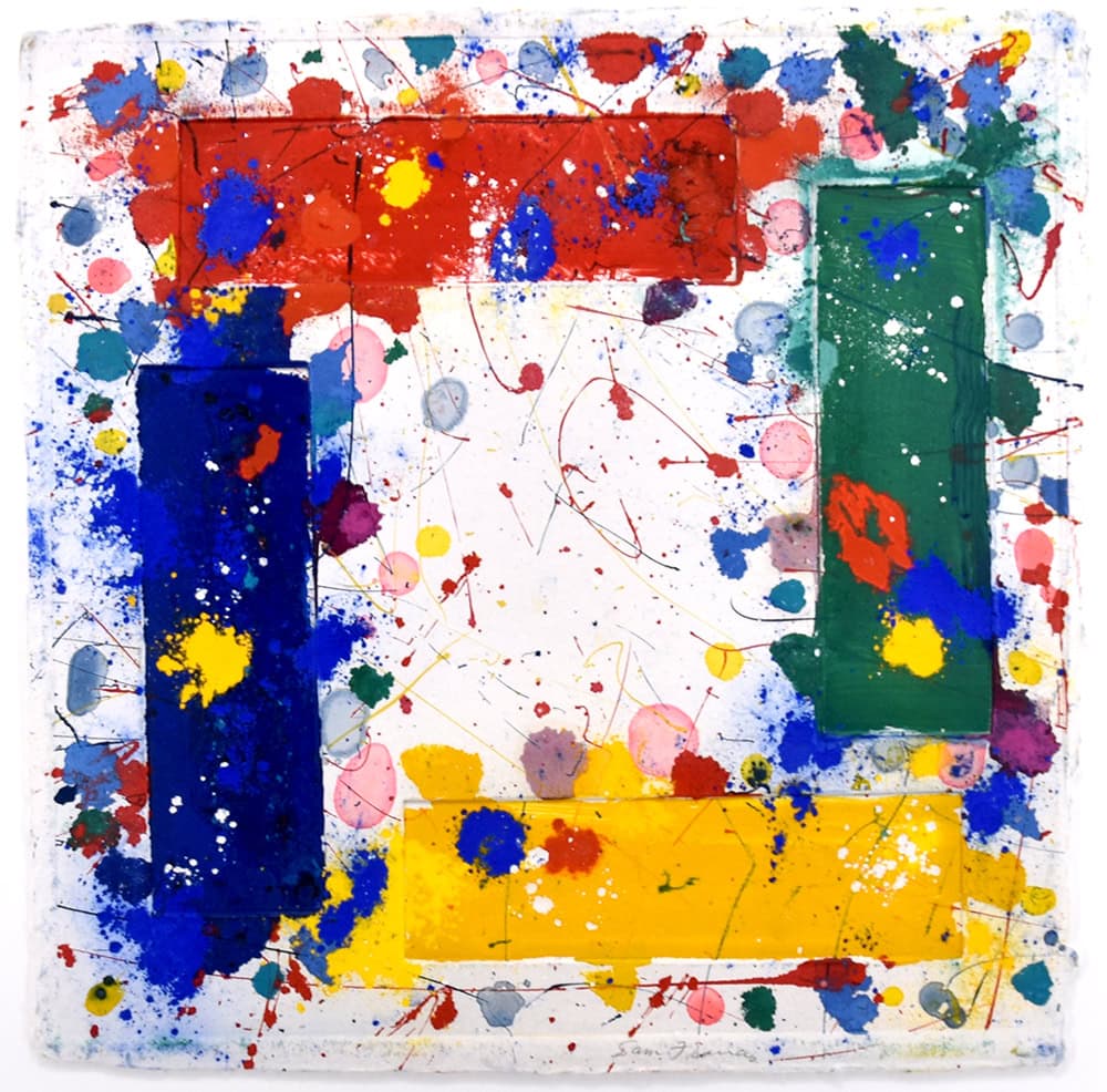 Sam Francis, Untitled, 1981, Monotype (S)