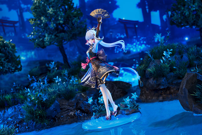 中古】(本体A/箱B)【特典】原神 神里綾華・白鷺氷華Ver. 1/7 完成品