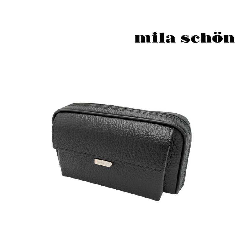 mila schon】197214 ミラショーン ネロ クラッチバッグ セカンドバッグ