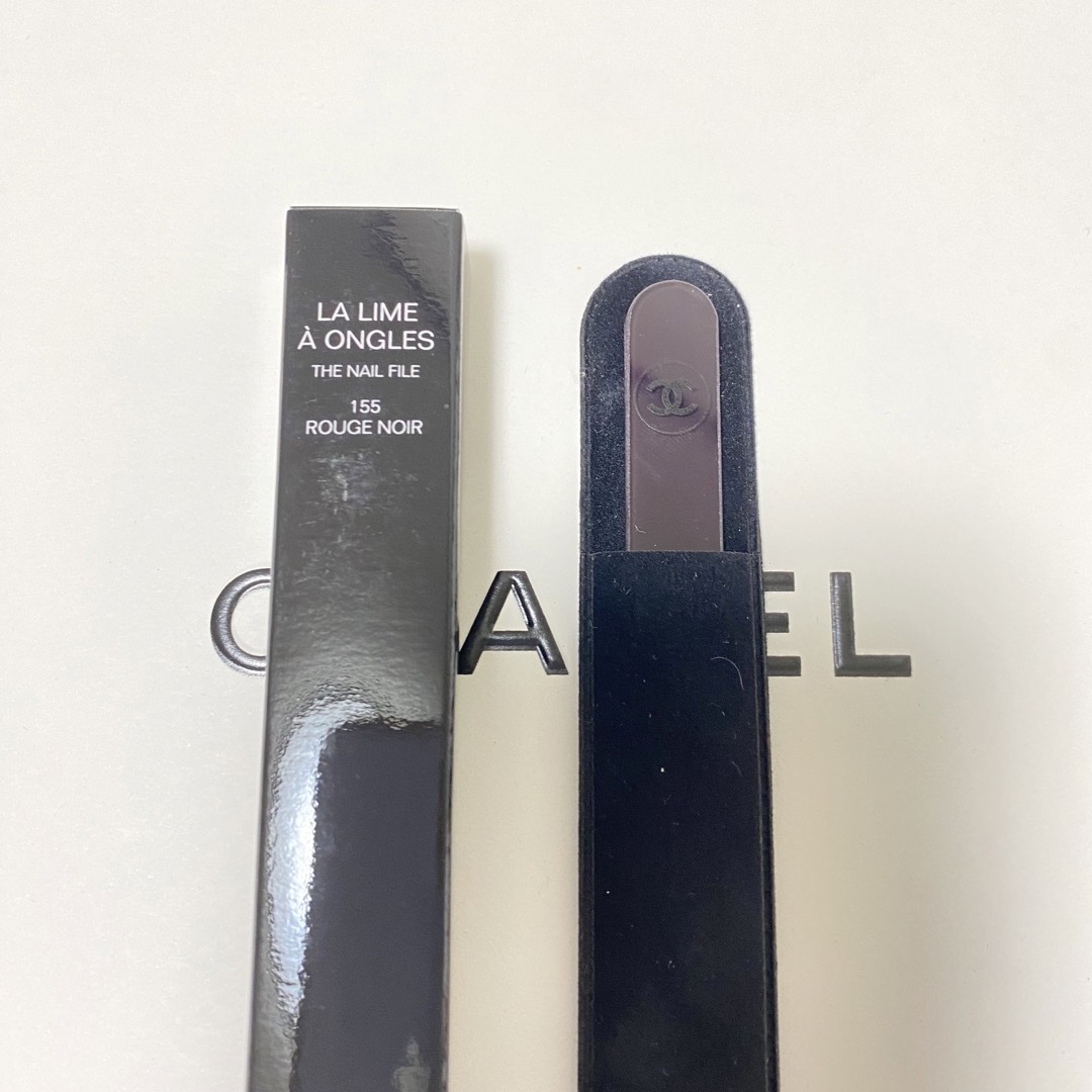 CHANEL - シャネル ネイルファイル ルージュノワール 155 茶色 CHANEL