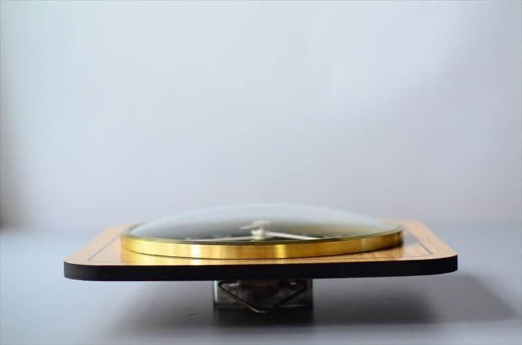 フランス製JAZ社木製壁時計 ヴィンテージ感ある一品