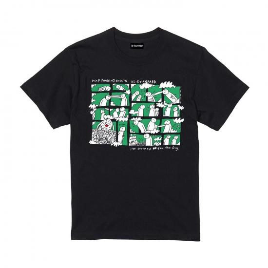 Diskah T-shirt（BLACK） - Hi-STANDARD OFFICIAL WEB STORE