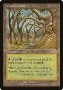 MTG】《ガイアの揺籃の地》の販売価格と買取価格の相場はいくら
