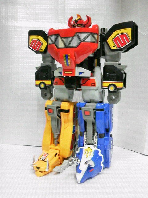 恐竜戦隊ジュウレンジャー DX6大守護獣超合神セット 剛龍神編 : 玩具